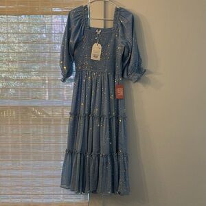 Ivy City Co. - Starry Nights dress in baby blue 💙